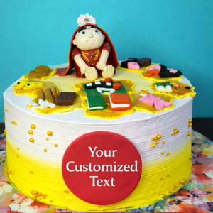 Rice Ceremony (Annaprashan) Theme Celebration Cake