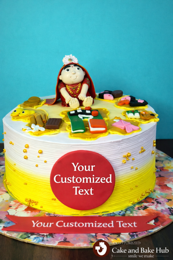 Rice Ceremony (Annaprashan) Theme Celebration Cake