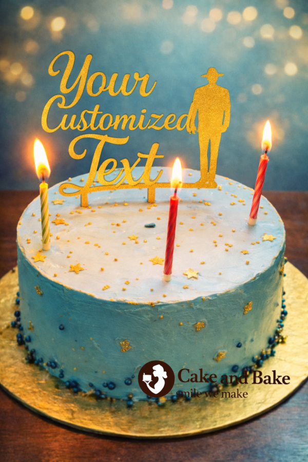 Customized Elegant Celebration Cake